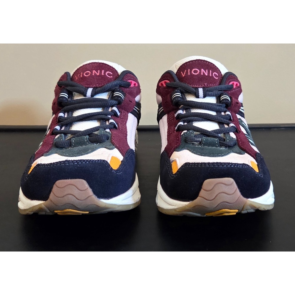 Womens Size 9 - Vionic 23Walk 2.0 Navy/Maroon/Pink/White - Picture 8 of 9